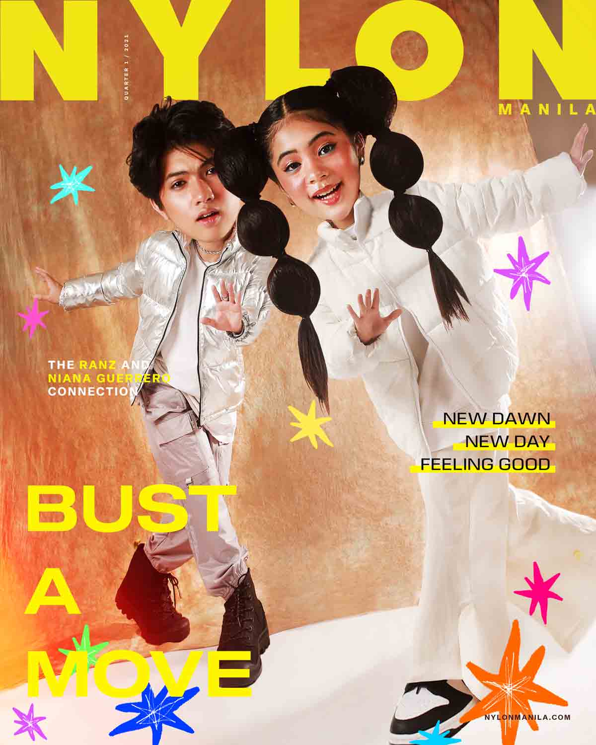 Ranz and Niana Guerrero NYLON Manila Cover