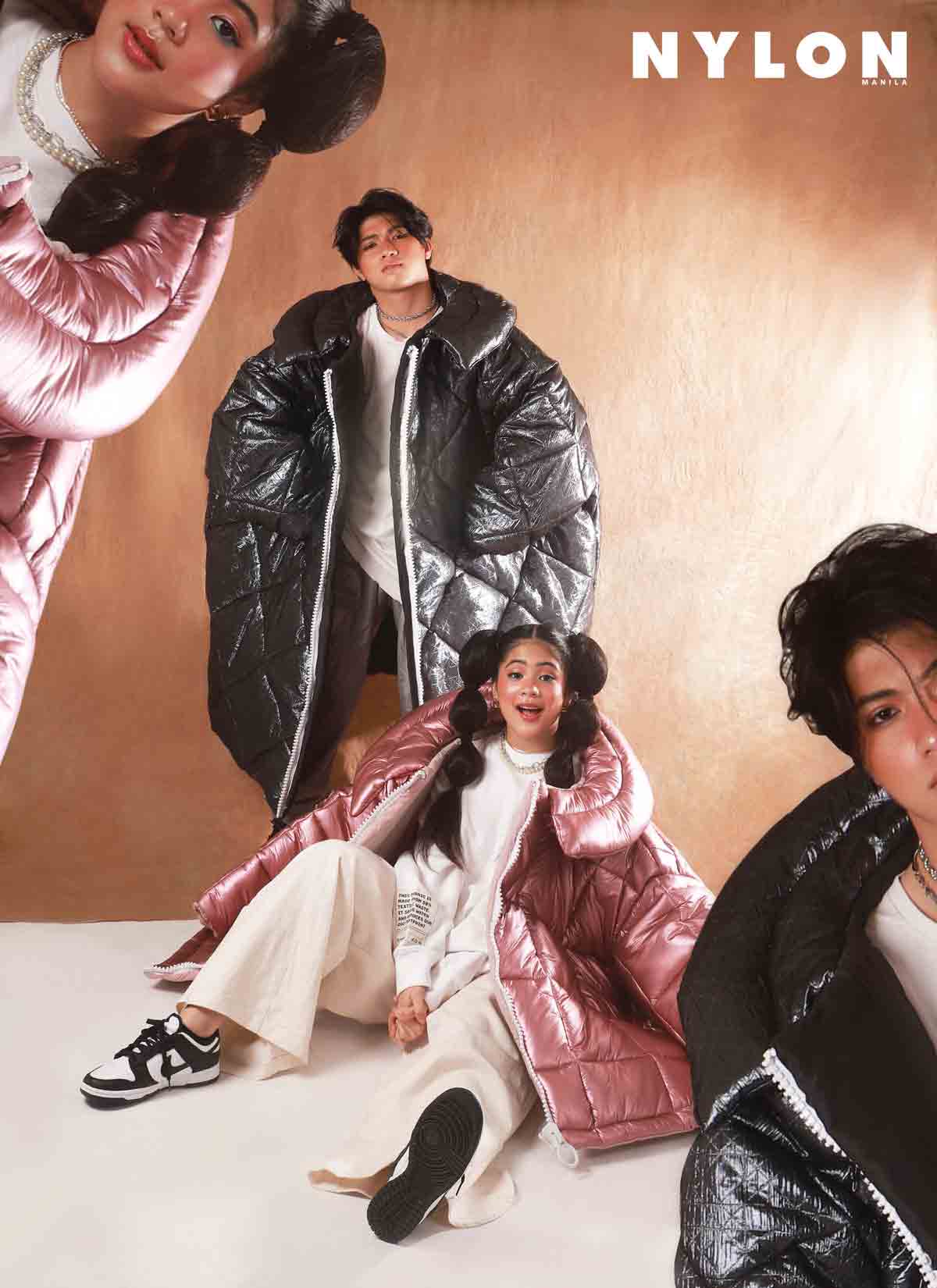 Ranz Kyle Niana Guerrero NYLON Manila Cover big jackets