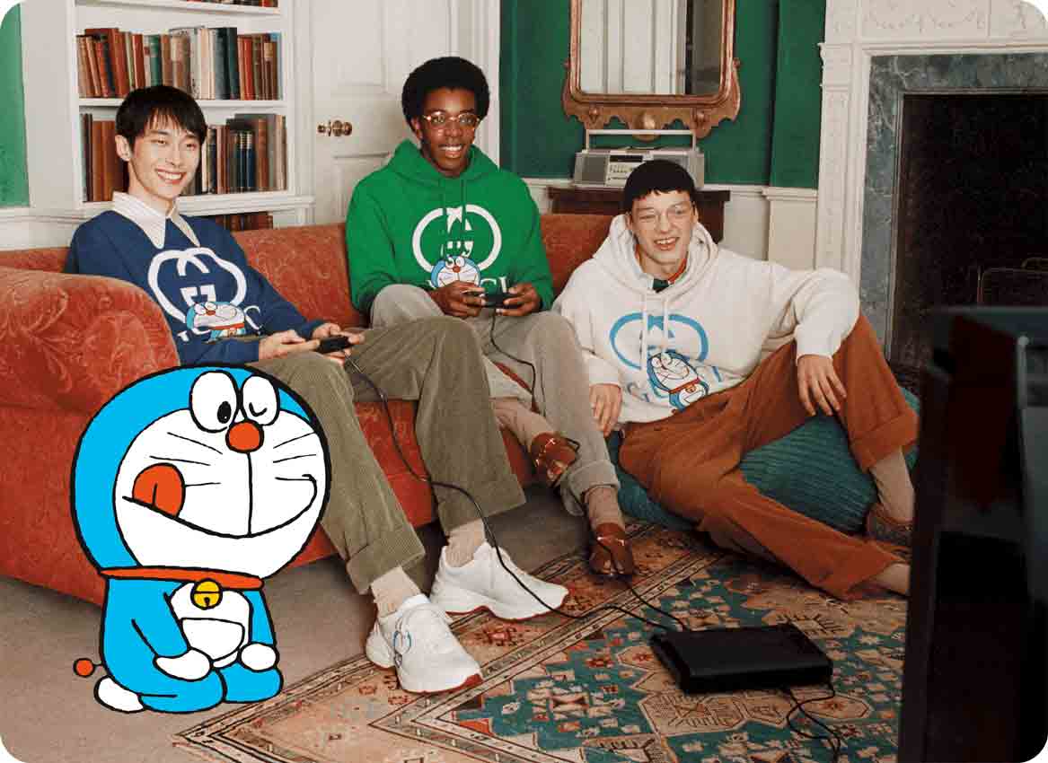 Doraemon Gucci CNY