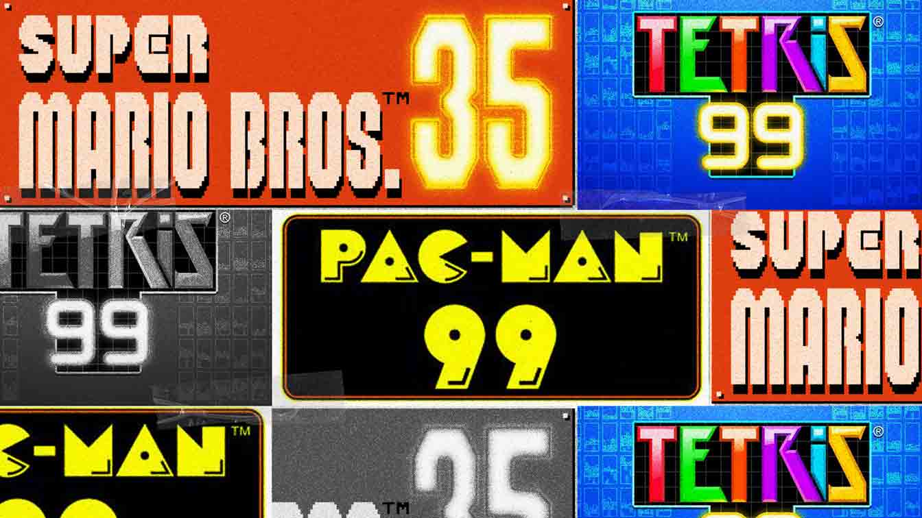 pac-man 99 tetris 99 Super Mario Bros. 35