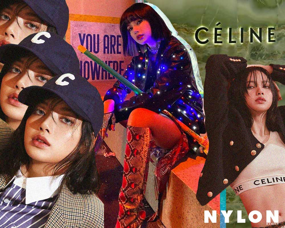 fashion crossovers k-pop kpop lisa blackpink celine