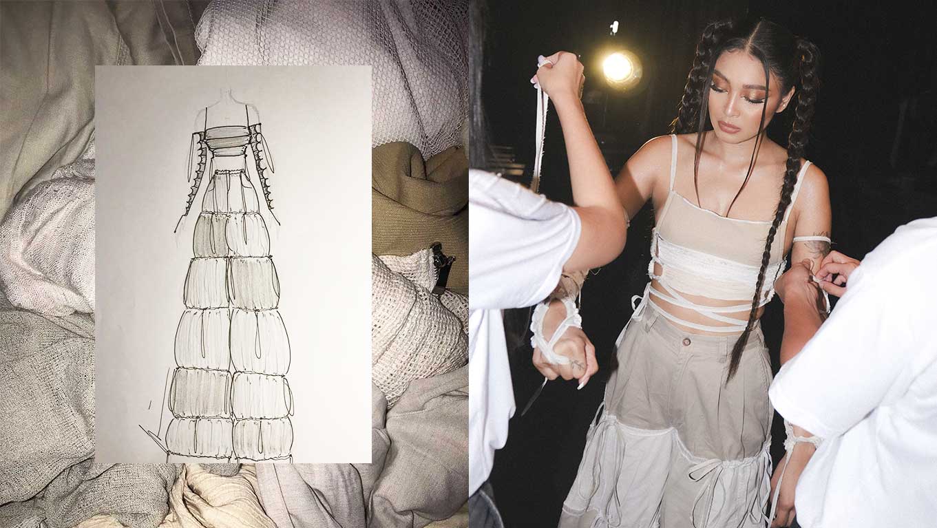 Nadine Lustre reworked fashion absolute madness concert style outfit
