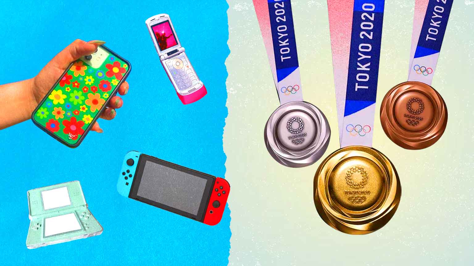Did You Know, You’re Old Gadgets Could Have Been Used To Make The Tokyo Olympics Medals