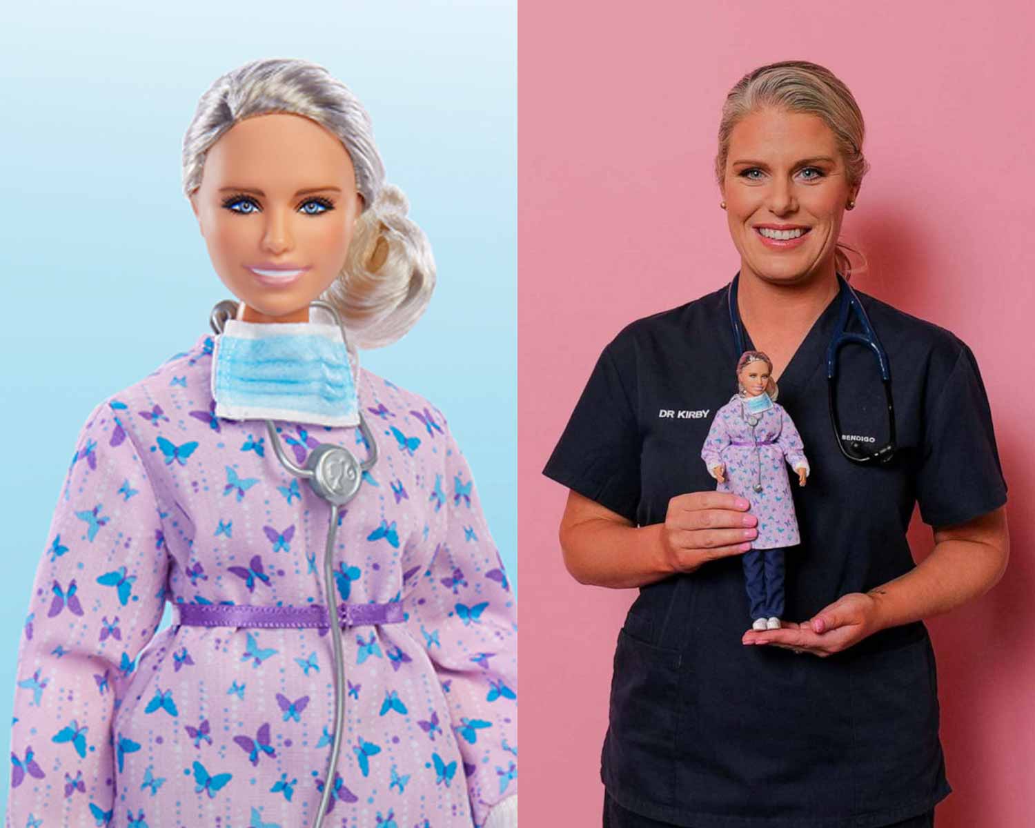 barbie doll frontliners pandemic