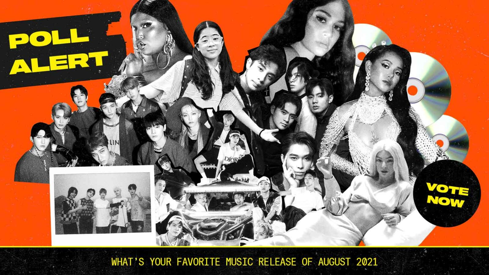 POLL: WHAT’S YOUR FAVORITE MUSIC RELEASE OF AUGUST 2021