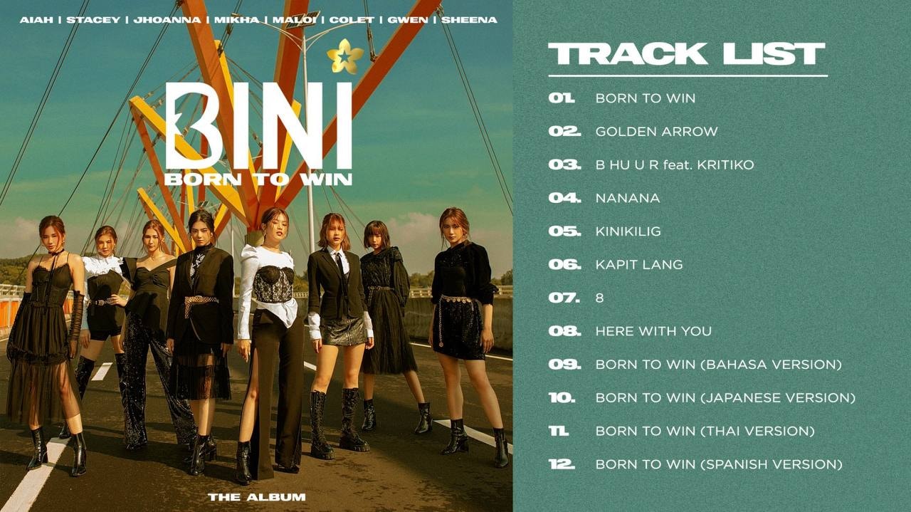 bini born to win album