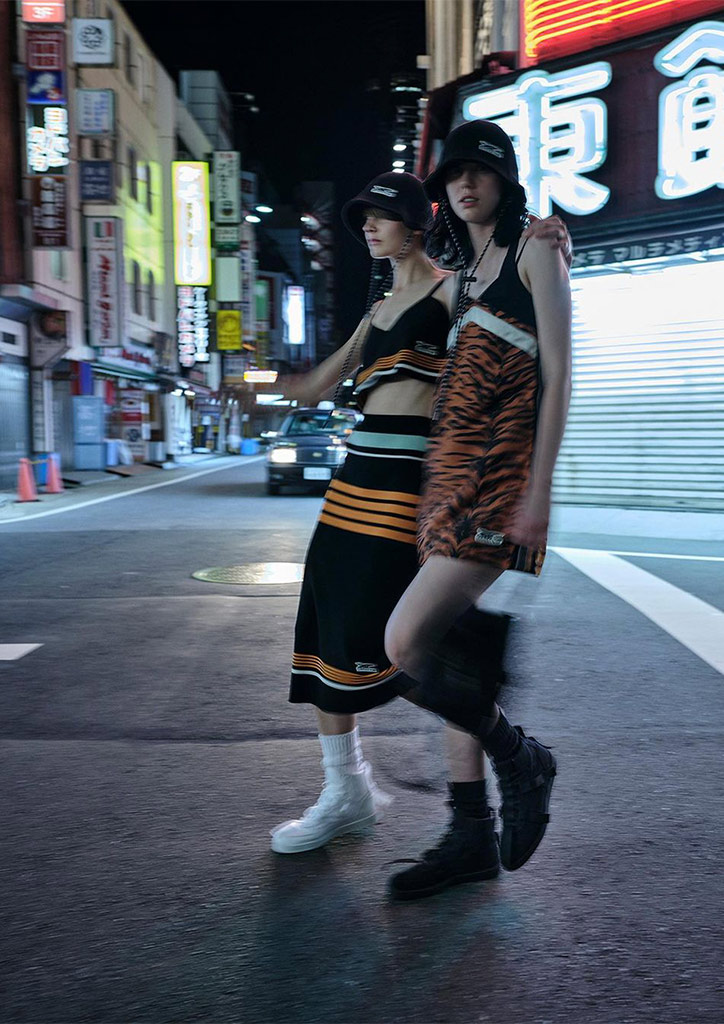 Onitsuka Tiger travels back home to Tokyo with a new collection of vibrant prints