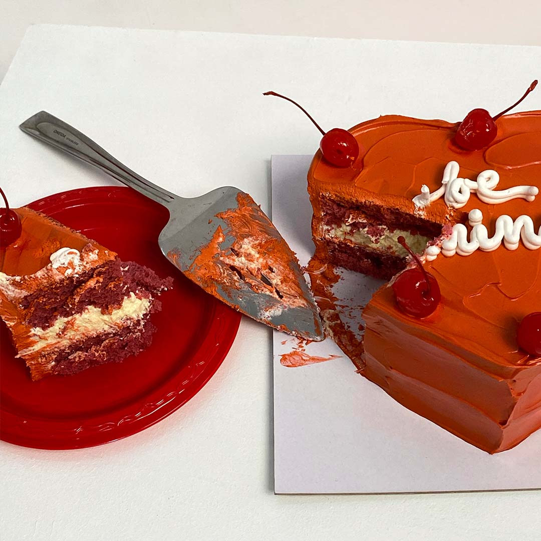 valentine's day cake ola bakes