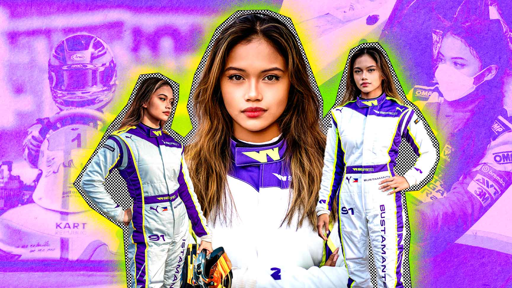 The 17-year-old racer with a super license to thrill