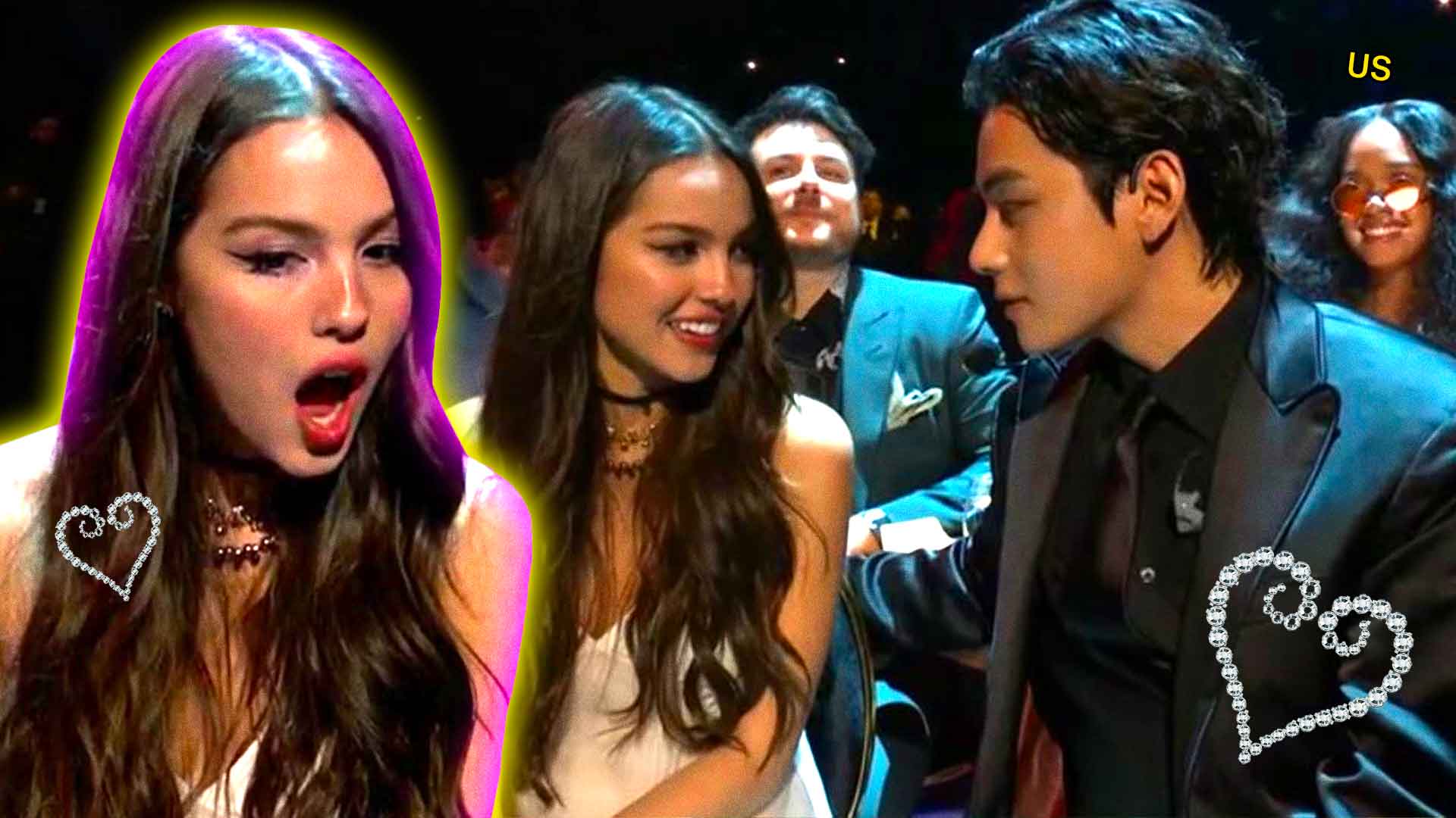 Olivia Rodrigo And V Had A Moment During The 64th Grammys