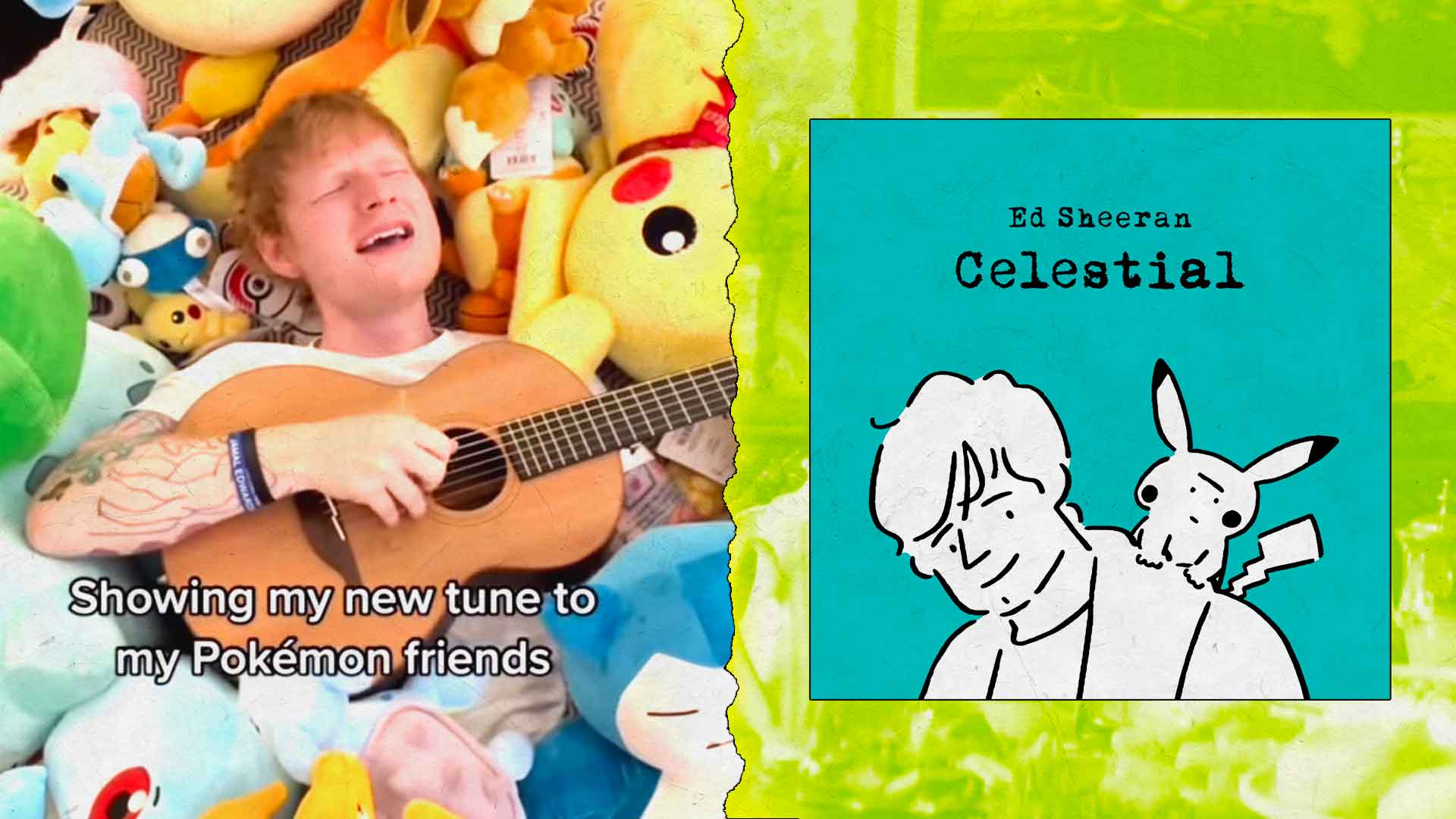 Ed Sheeran Teams Up With Pokemon for New Song 'Celestial' - CNET