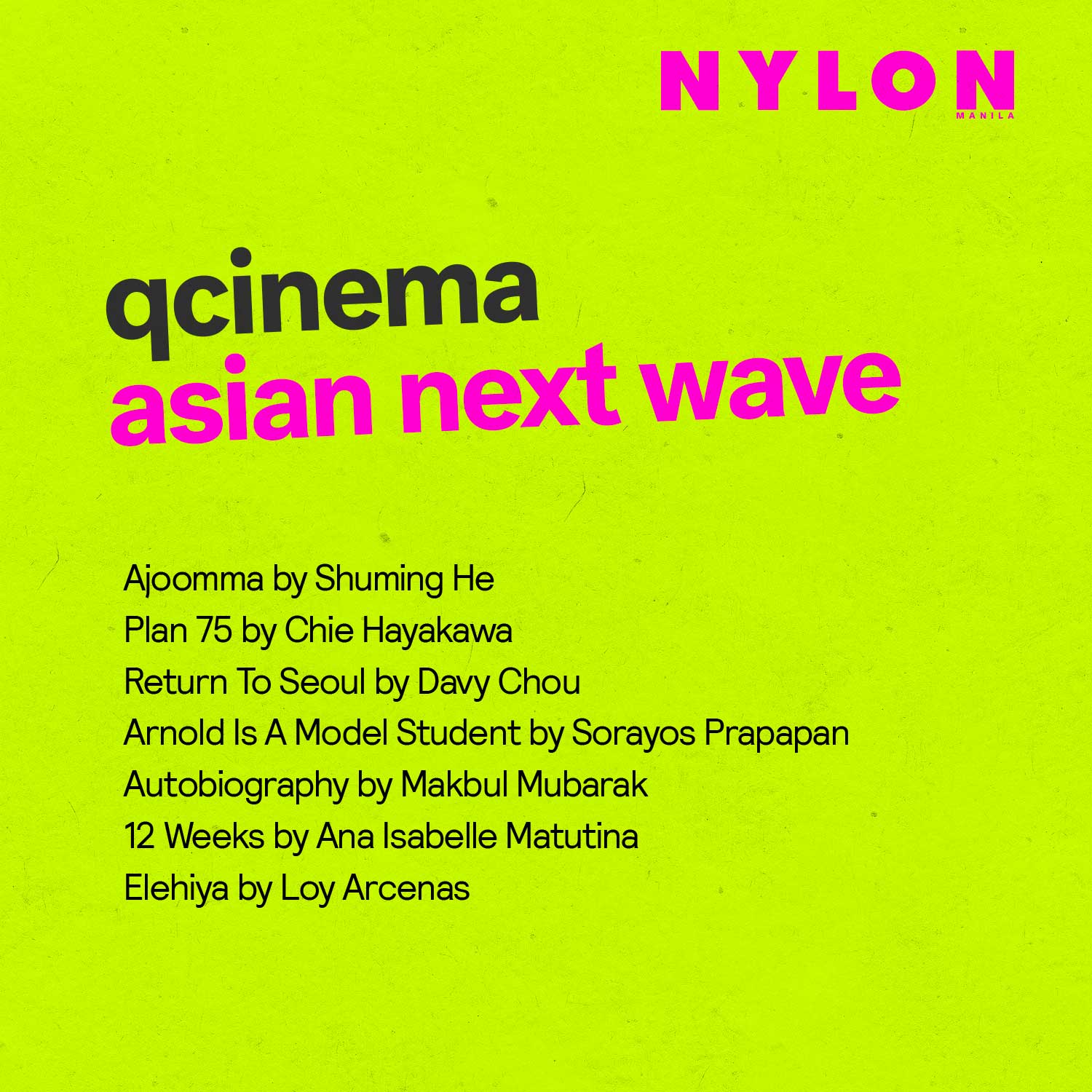 QCinema Asian Next Wave 2022 lineup