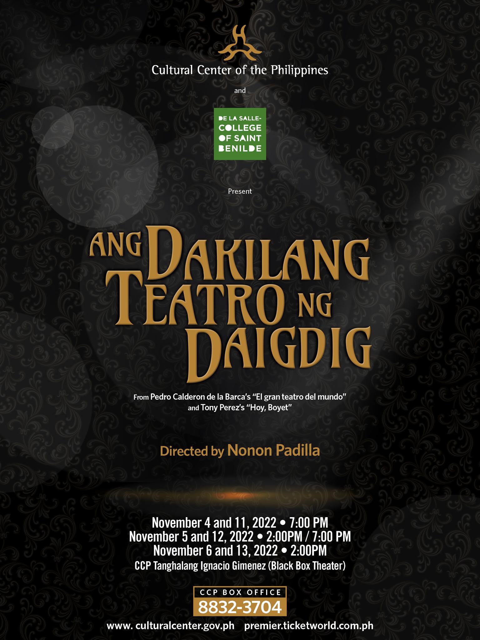 Ang Dakilang Teatro Ng Daigidig 2022 poster