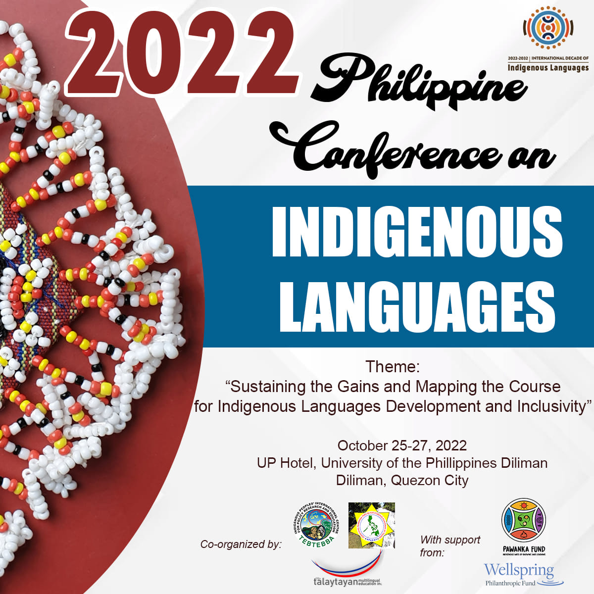 Philippine Conference on Indigenous Languages 2022