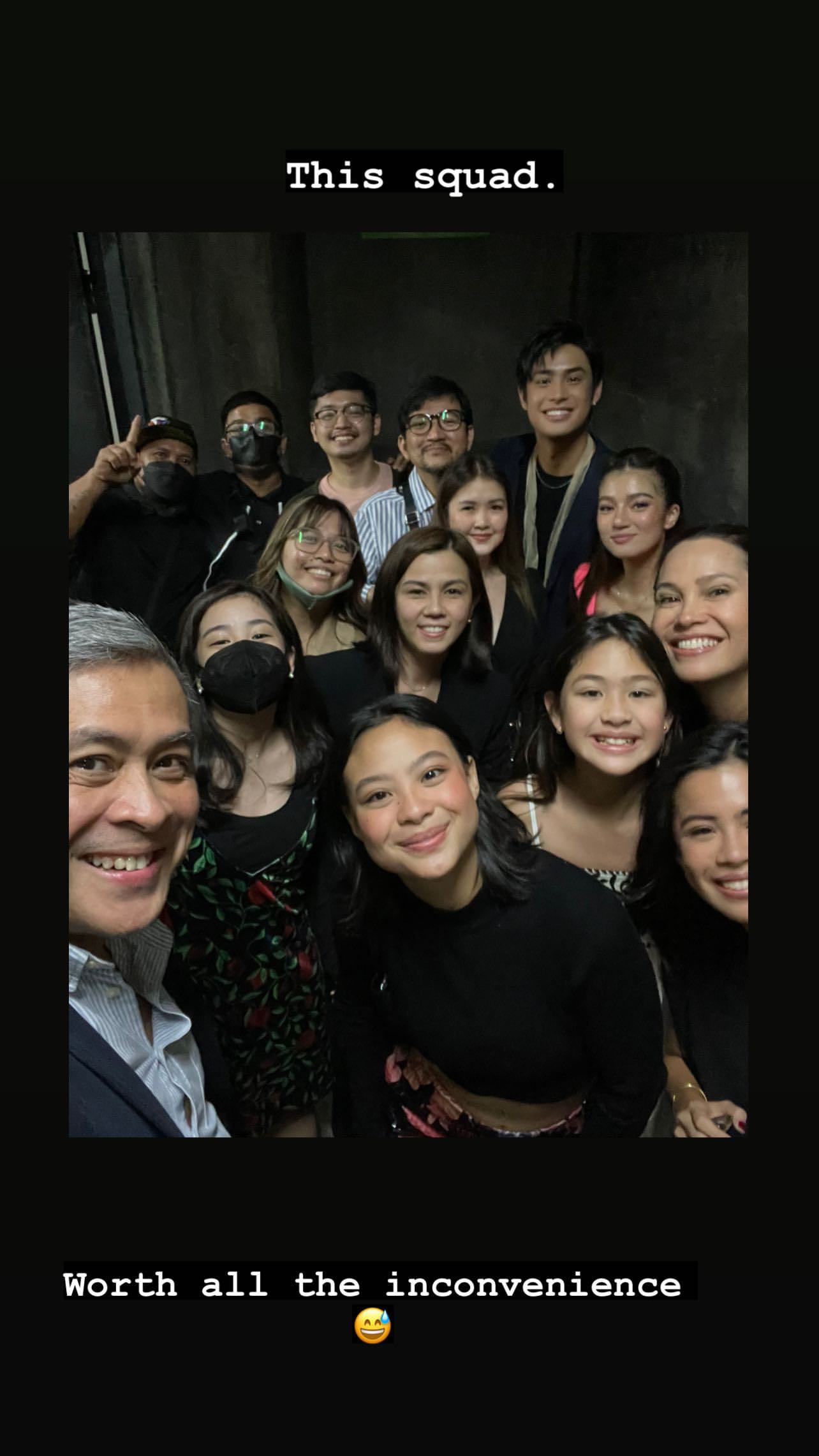 Donny Pangilinan and Belle Mariano, aka DonBelle and their families