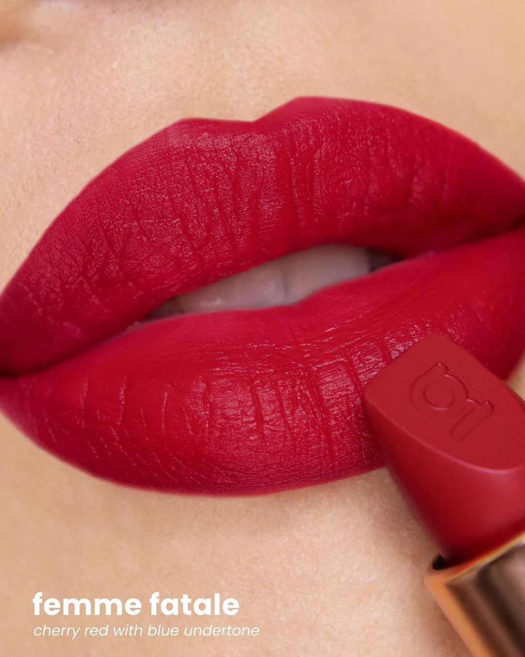 GRWM Cosmetics classic red lip