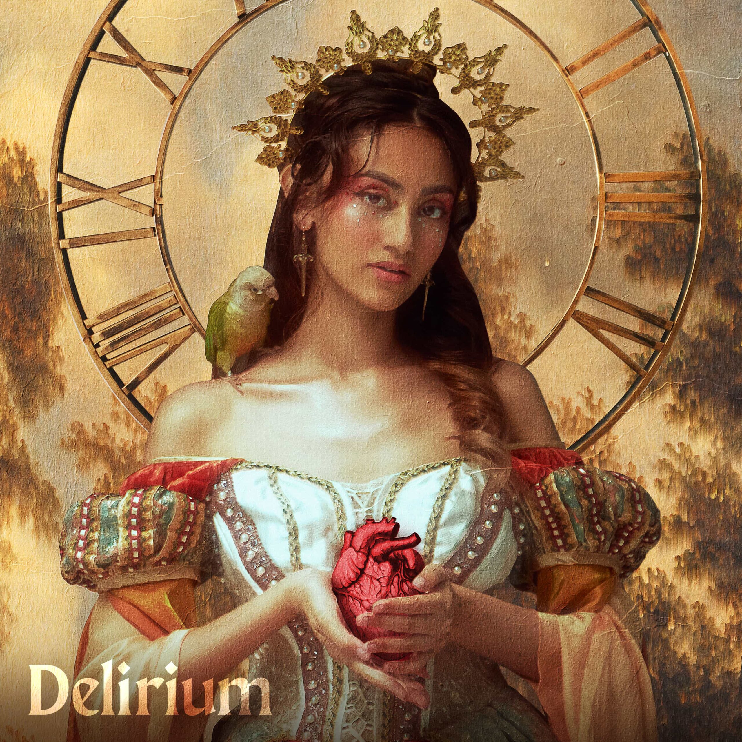 Cover art for Naomi G's single, Delirium