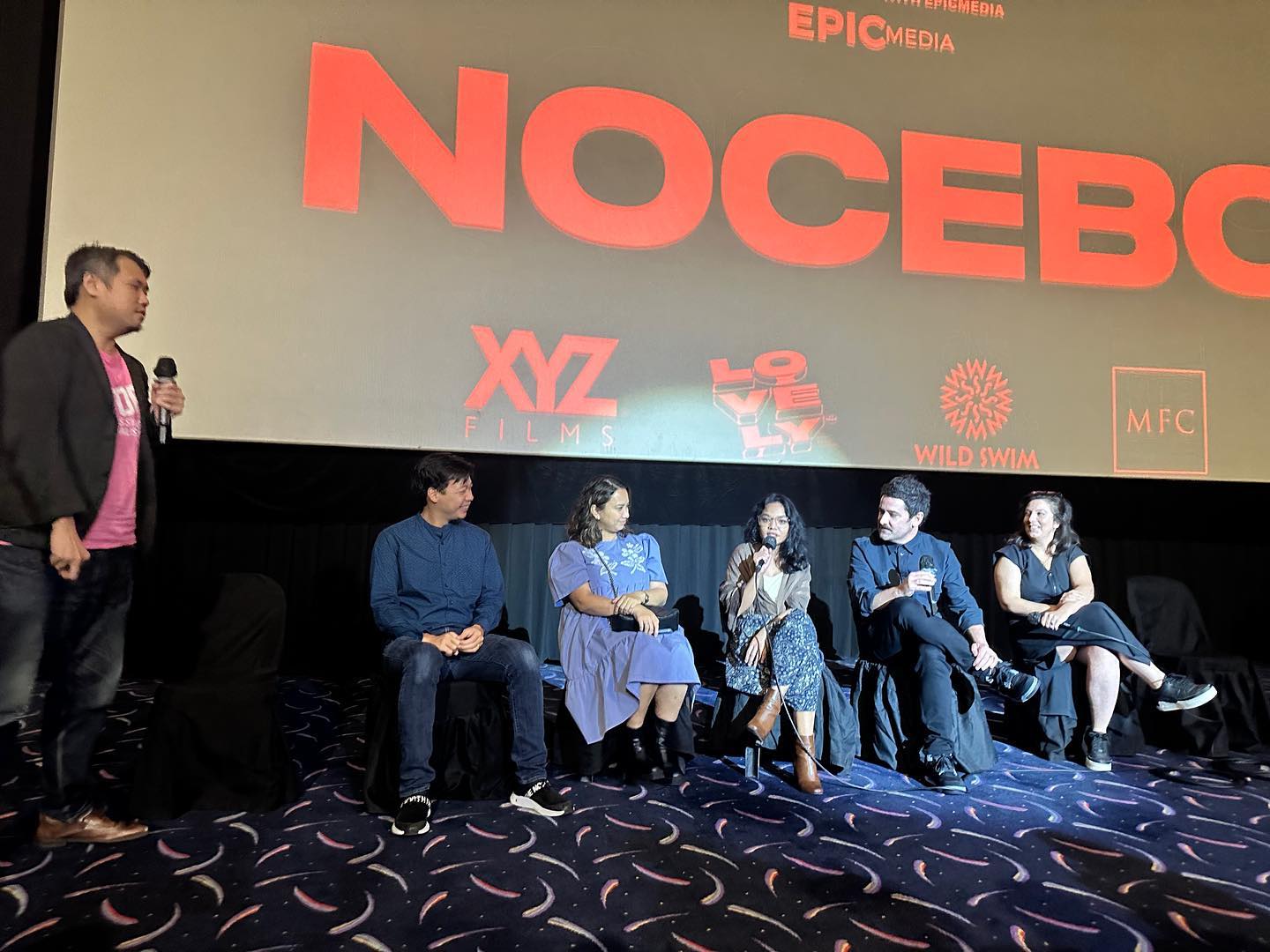 Nocebo cast and crew at 2022 QCinema