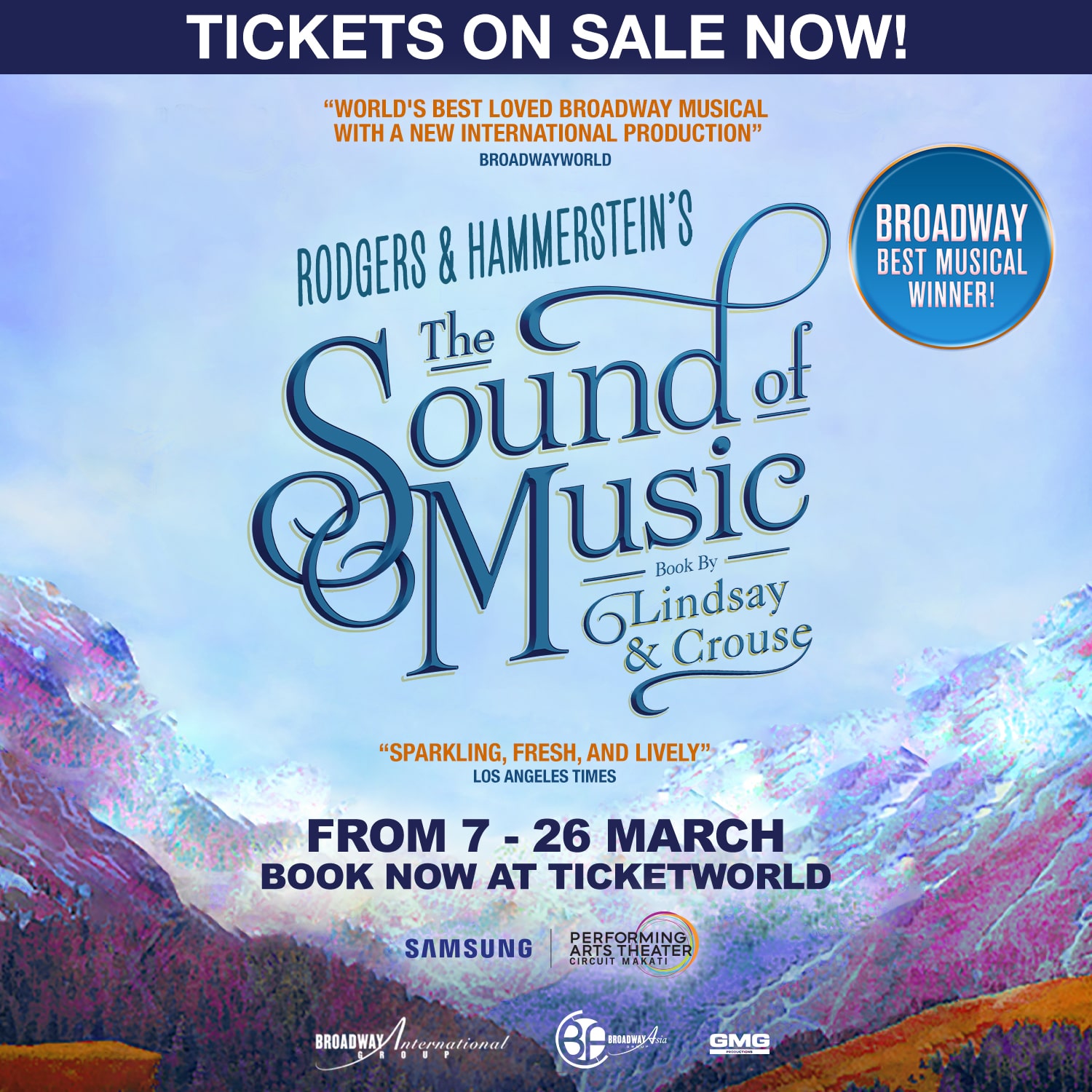 The Sound of Music Musical poster