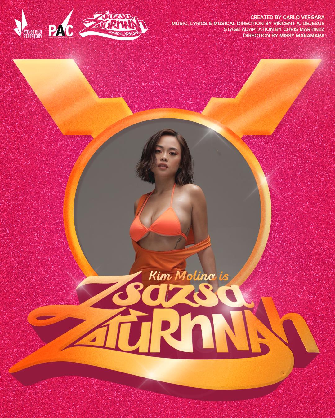 ZsaZsa Zaturnnah The Musical'Yun Lang poster