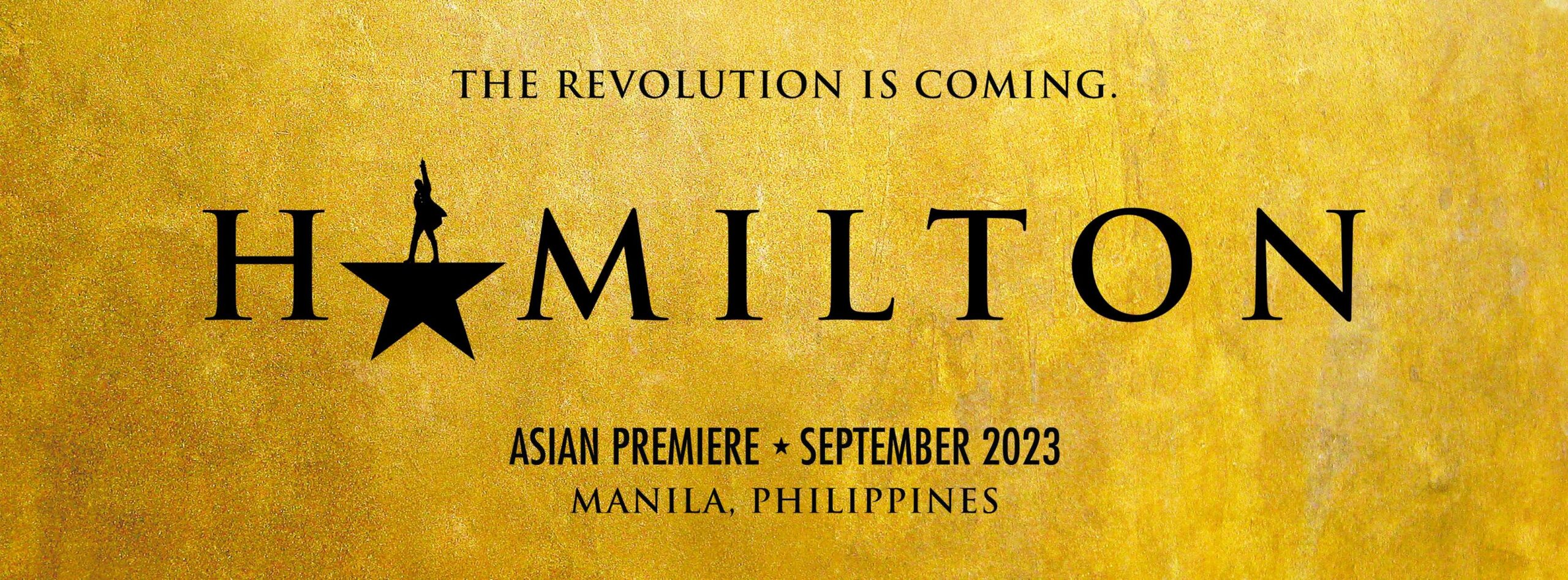 Hamilton in Manila poster