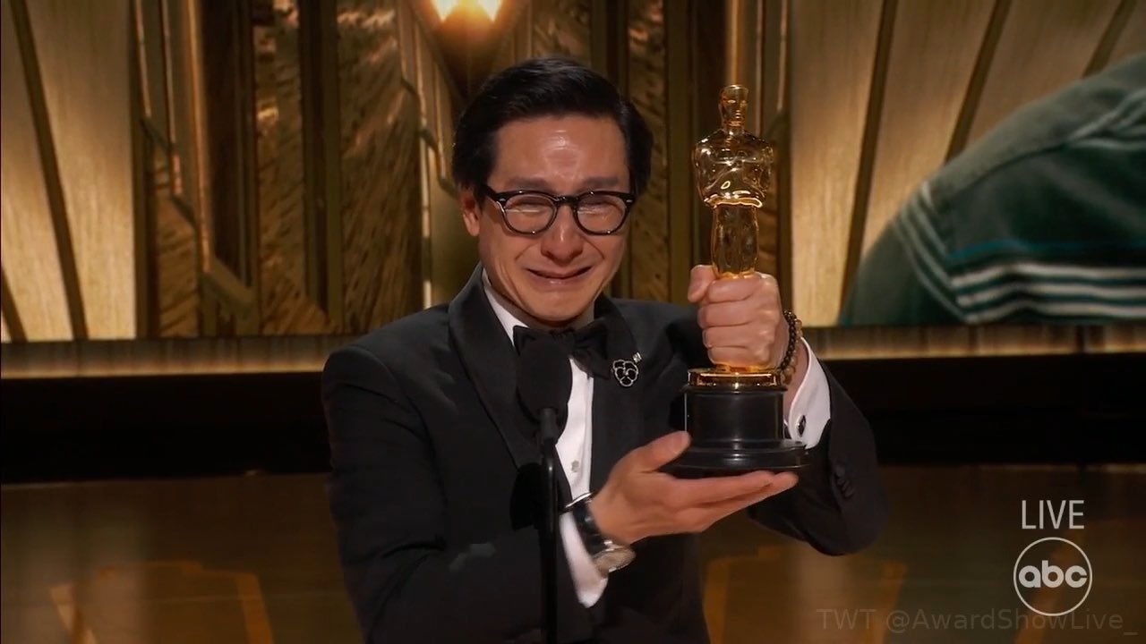 Ke Huy Quan at Oscars 2023