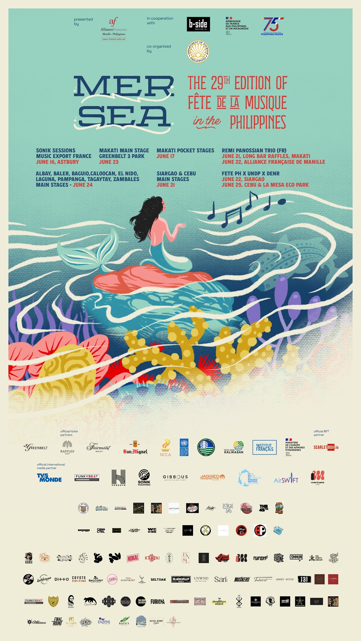 29th Fête de la Musique Philippines poster