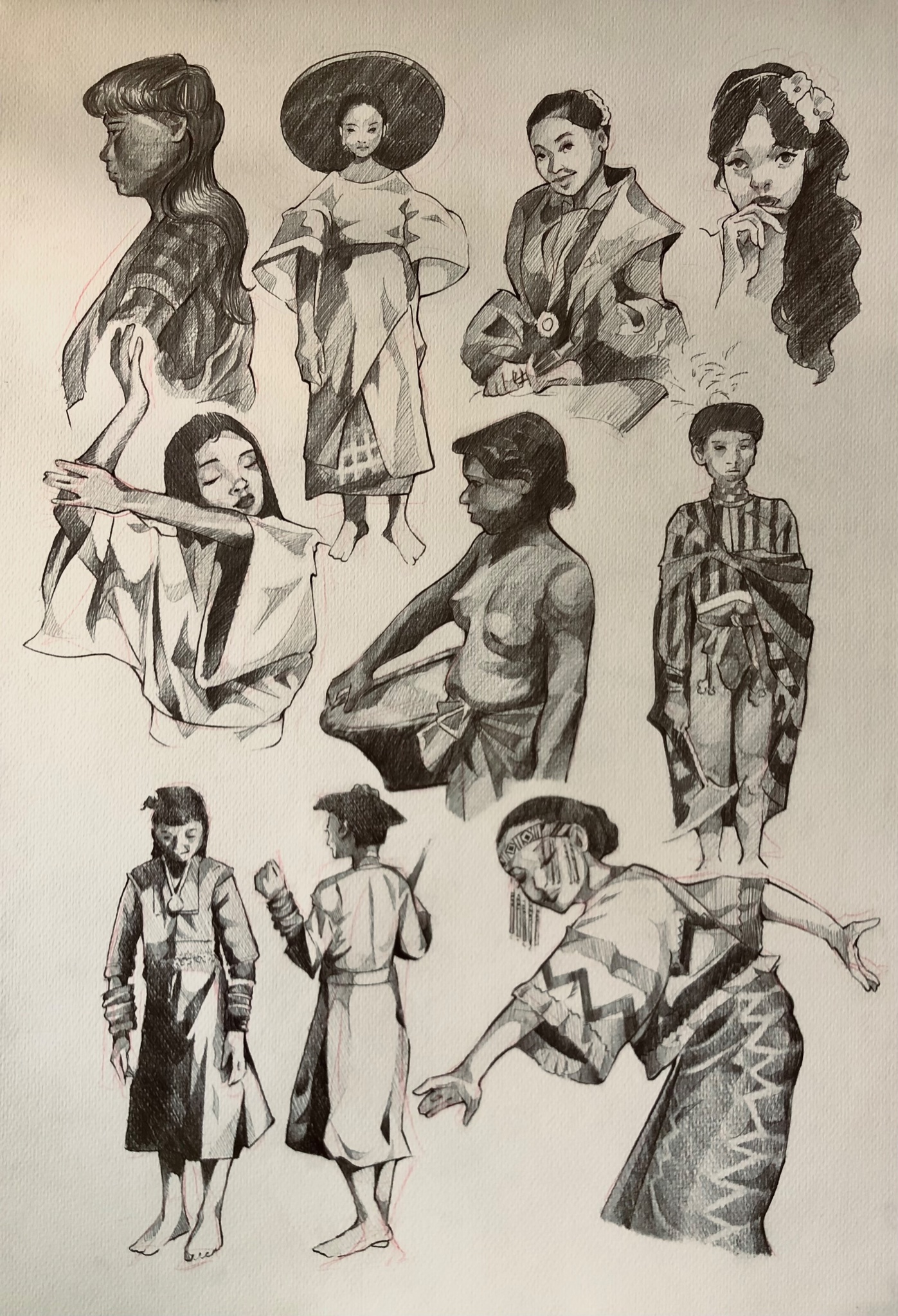 Raya Filipina sketches