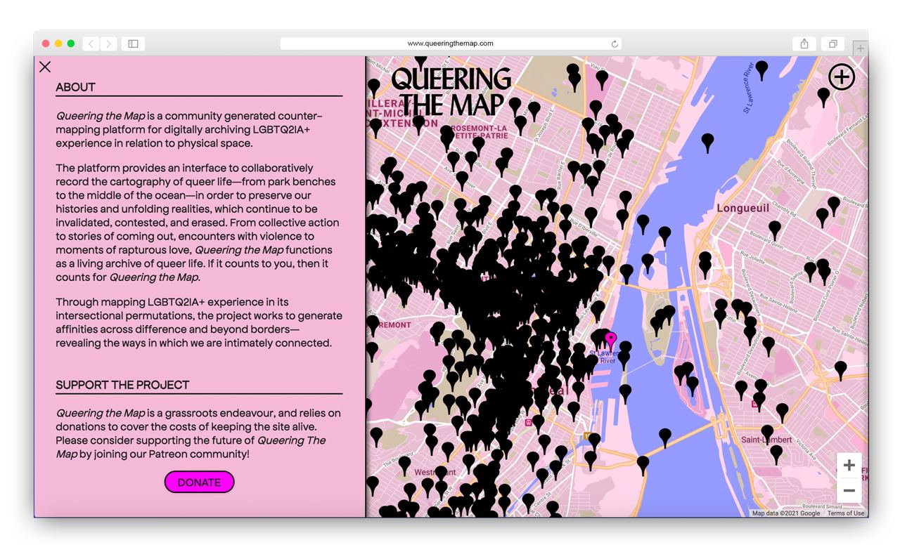 queering the map about