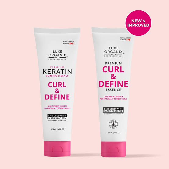 Luxe Organix Premium Keratin Curl & Define Essence