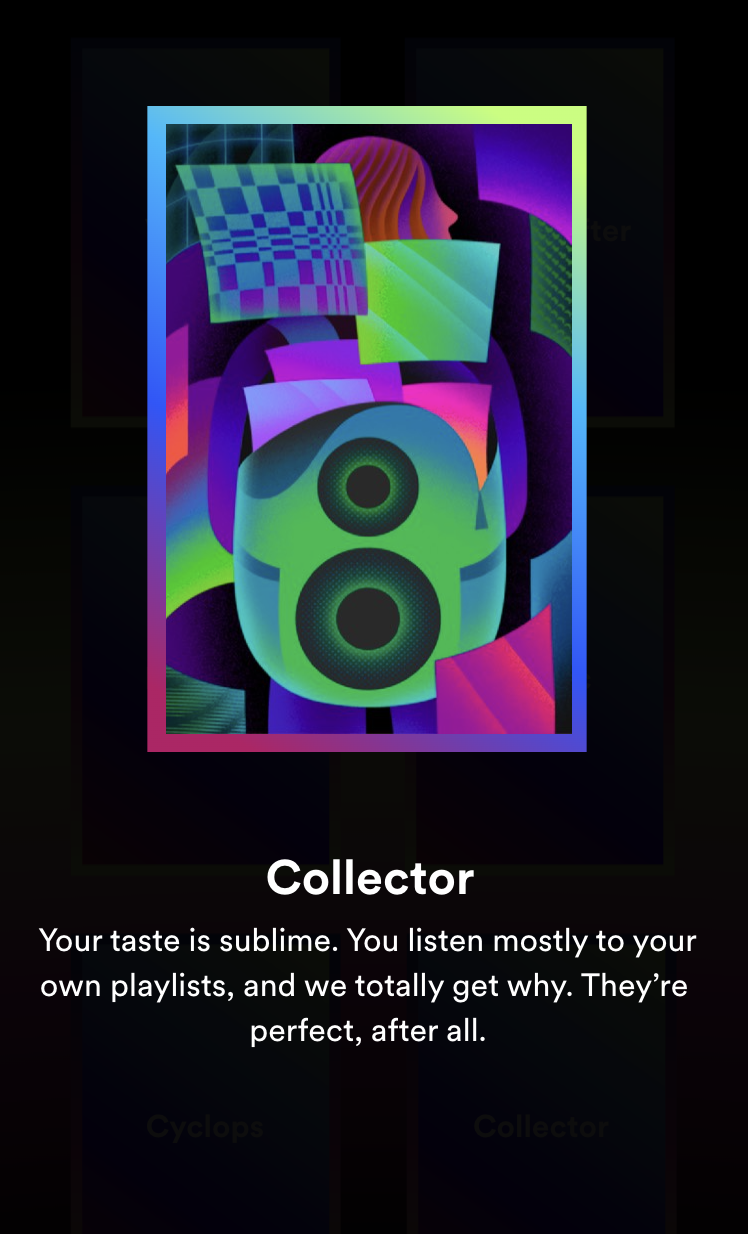 spotify wrapped collector