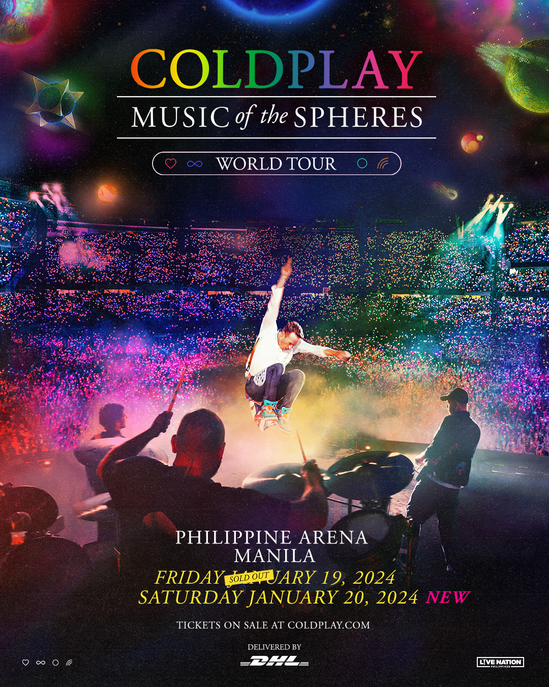 coldplay concert 2024 Manila Philippines