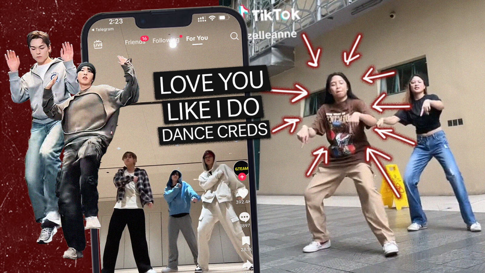 love you like i do tiktok dance choreography covered by k-pop idols