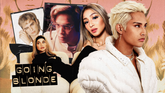 filipino celebrities who dyed their hair blonde