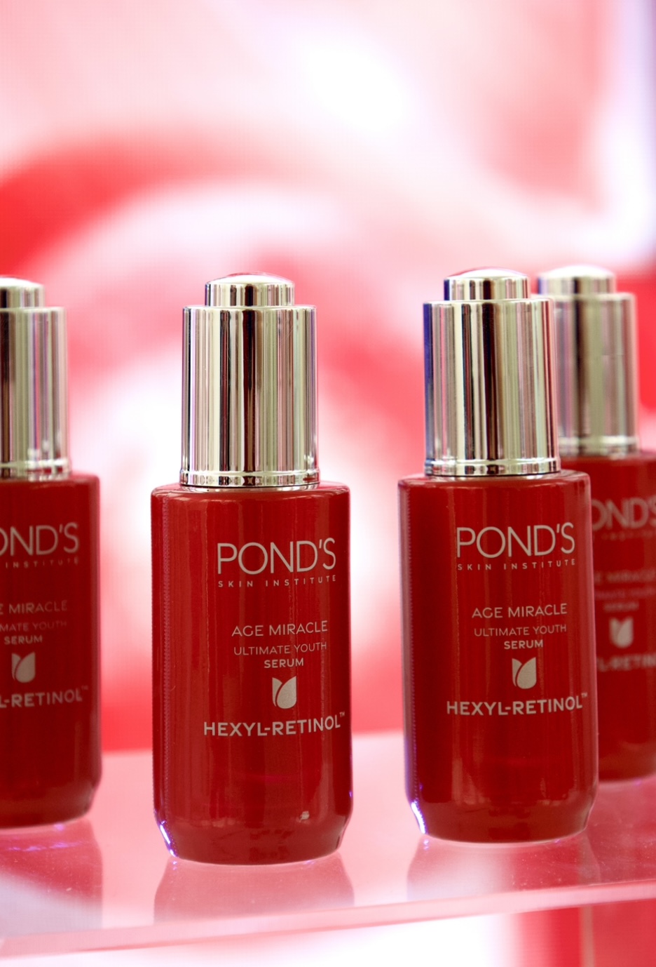 pond's grand launch serum anti-aging