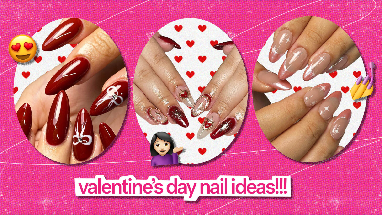 14 Valentines Day Nails 2024