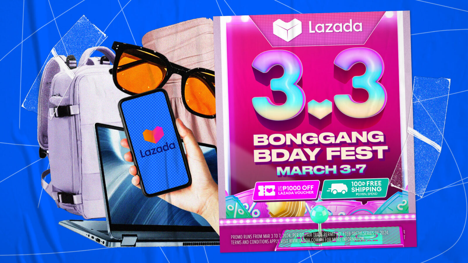 Birthday Treats and Cheat Sheets: Score Great Deals For Your Summer Essentials At Lazada's 3.3-7 BDay Fest