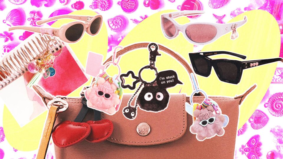 bag charms shoe charms binder charms how to style charms where to put charms gentle monster