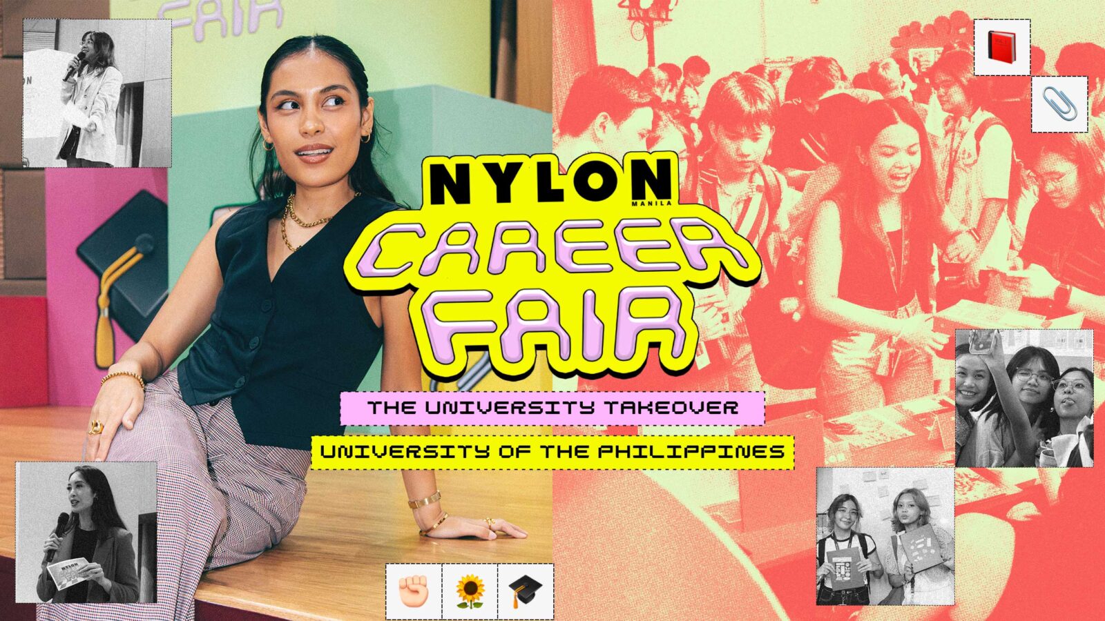 nylon manila career fair: university takeover up diliman college