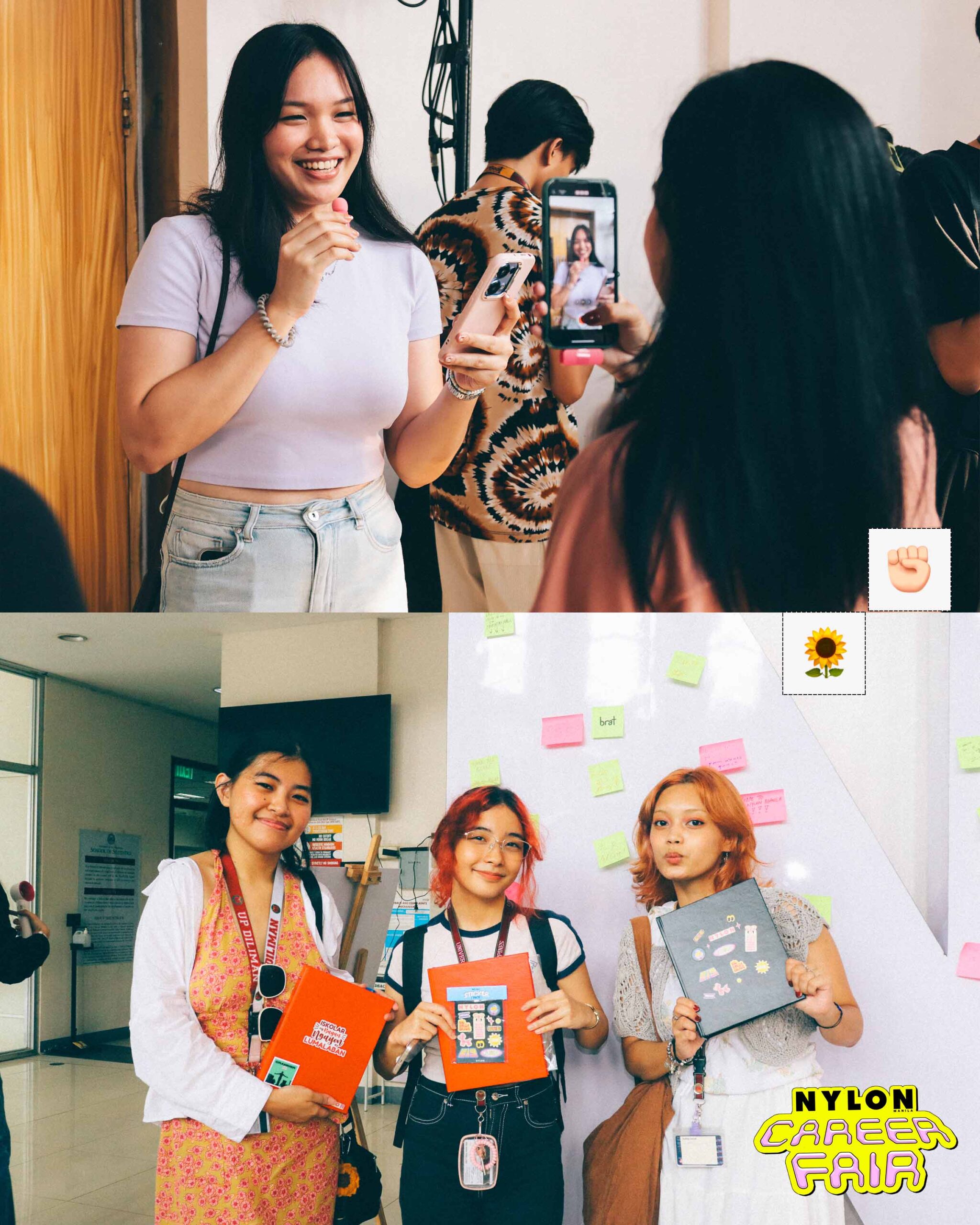 nylon manila career fair: university takeover up diliman college