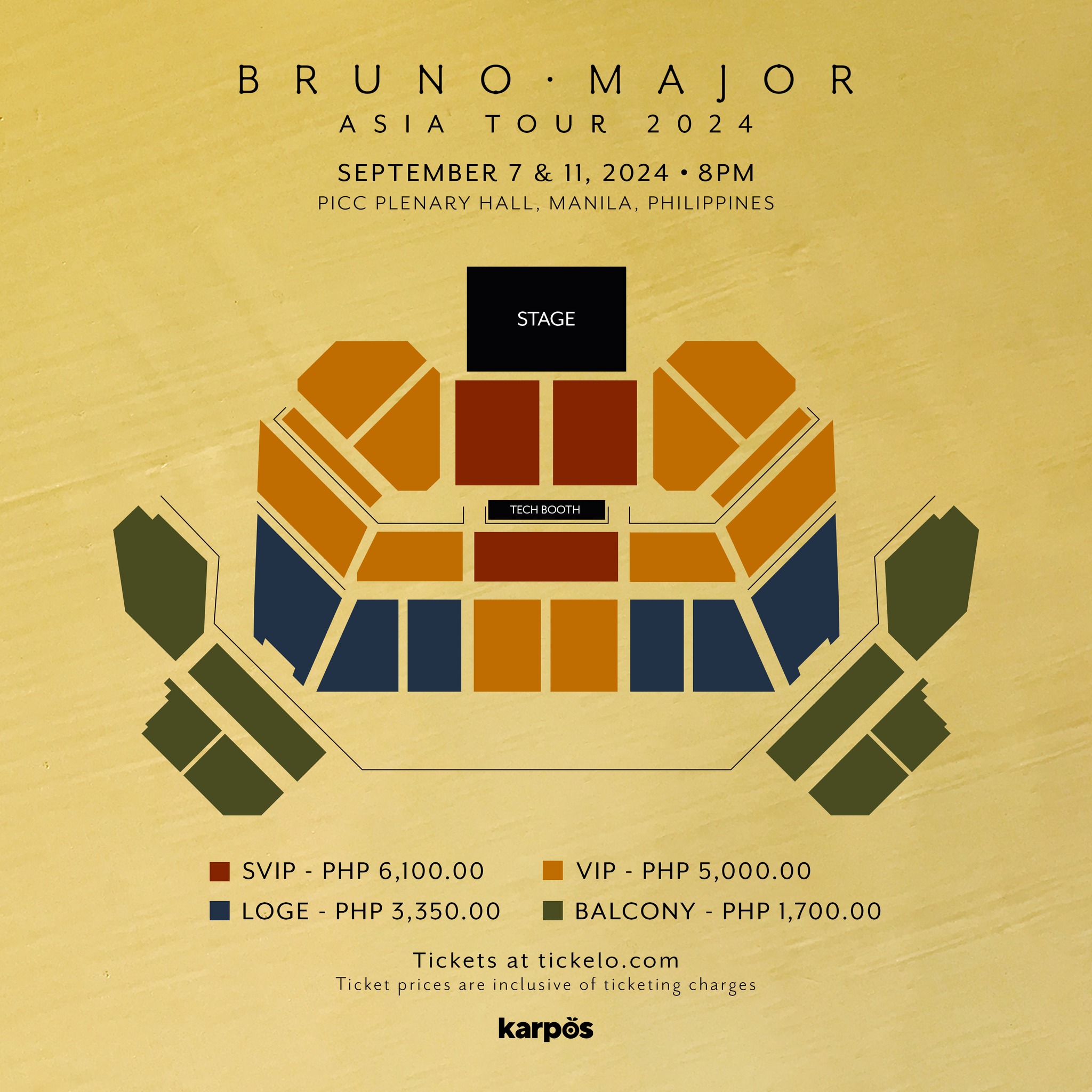 bruno major live in manila september 2024