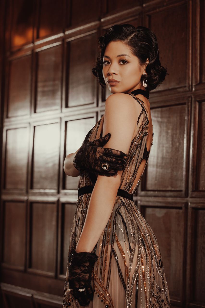 Eva Noblezada as Daisy Buchanan on The Great Gatsby on Broadway mental health musical theater musical actress singer