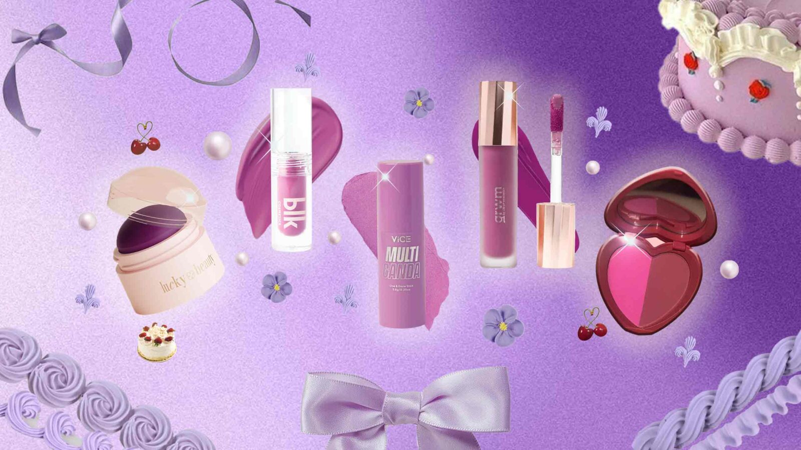 10 Local Brands That Carry Purple Blushes and Lippies