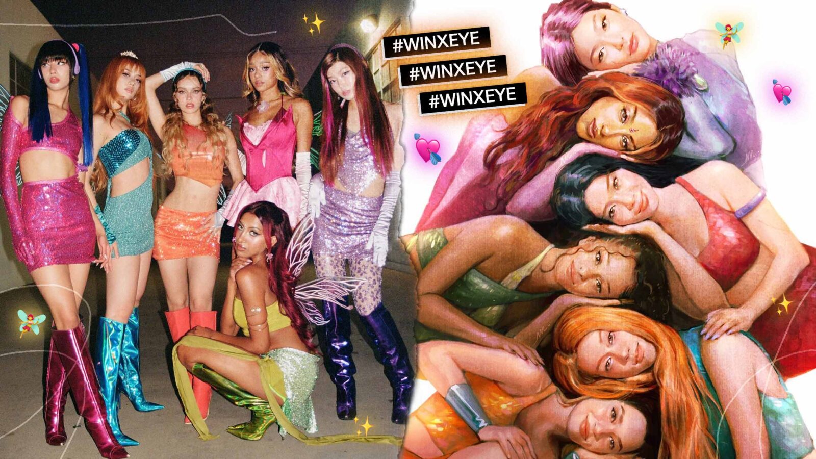 KATSEYE recreated Winx art from Filipino Creative