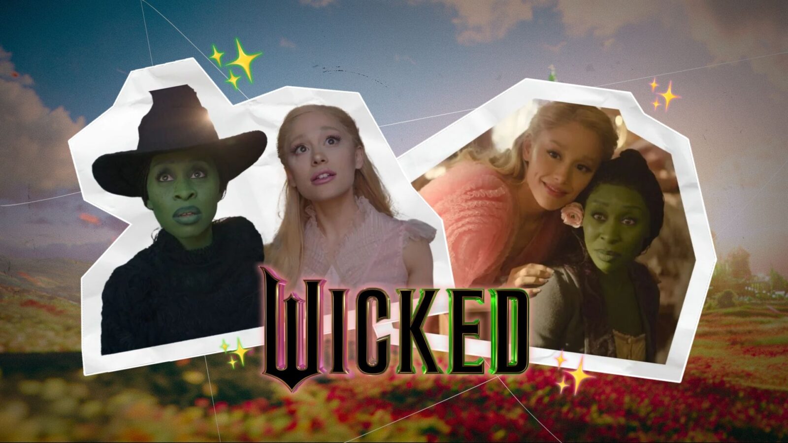 wicked: part 1 wicked: part one wicked 2024 cynthia erivo ariana grande