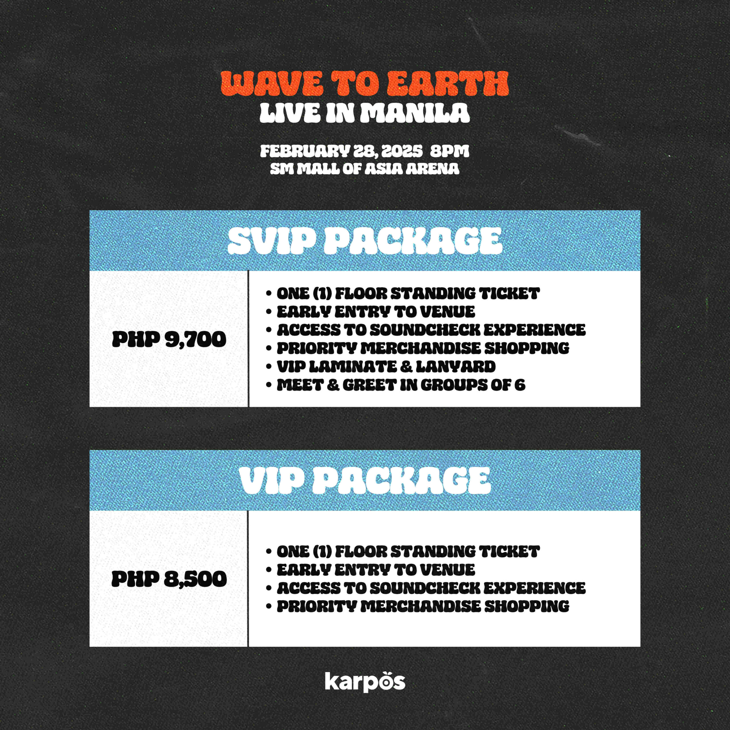 Wave to Earth Manila Concert